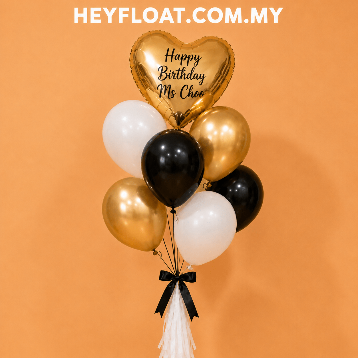 Latex Balloon Bouquets , Free Same-day delivery in Penang | Heyfloat