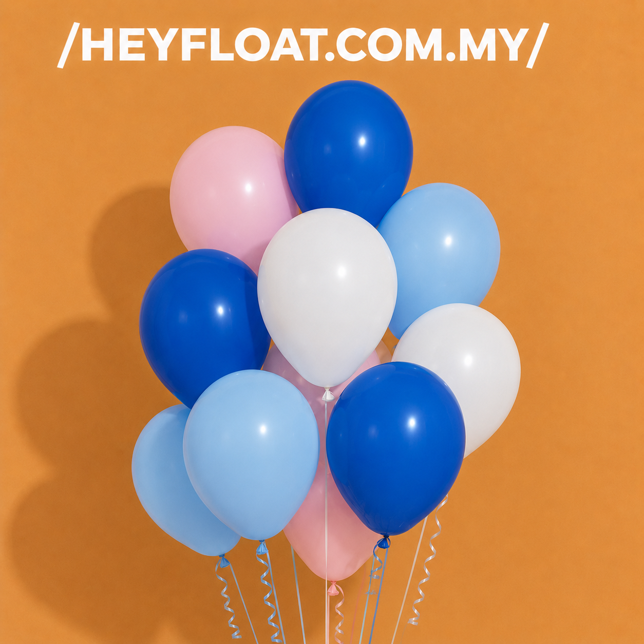 12 Inch Latex Balloon with Helium for Birthday Baby Shower Wedding Decoration Malaysia Standard Color